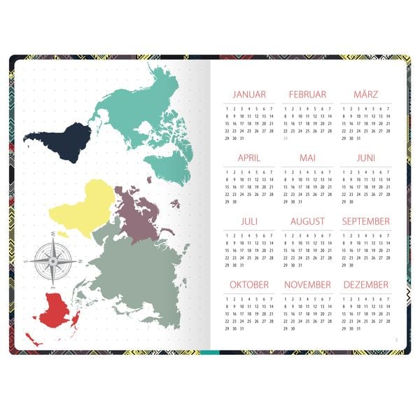 Produktbild: Reise Know-How Reisetagebuch - Muster aus aller Welt