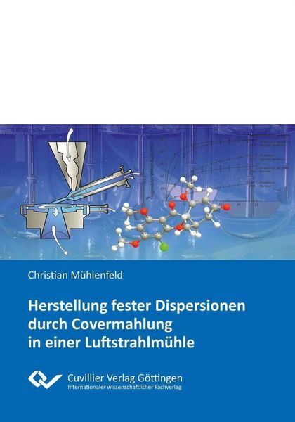 Produktbild: Herstellung fester Dispersionen durch Covermahlung in einer Luftstrahlm&uuml;hle