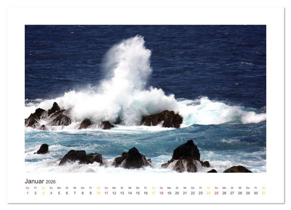 Produktbild: Madeira (Wandkalender 2026 DIN A3 quer), CALVENDO Monatskalender
