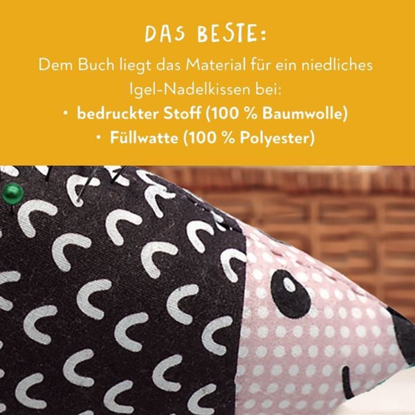 Produktbild: Kreativstart Kids N&auml;hen. Anleitungsbuch und Material