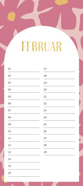 Produktbild: Immerw&auml;hrender Geburtstagskalender Blumen