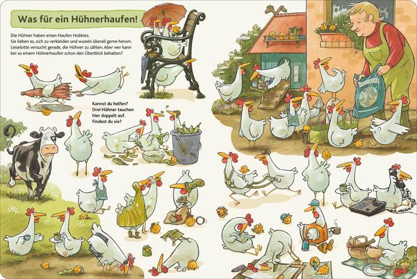 Produktbild: Lieselotte: H&uuml;hner, H&uuml;hner &uuml;berall!