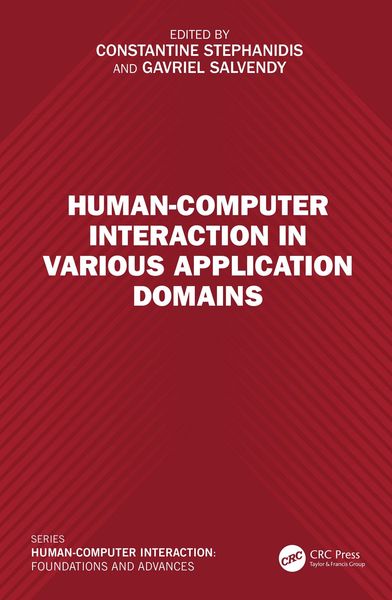 Produktbild: Human-Computer Interaction in Various Application Domains