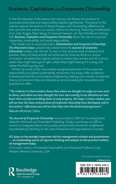 Produktbild: Business, Capitalism and Corporate Citizenship