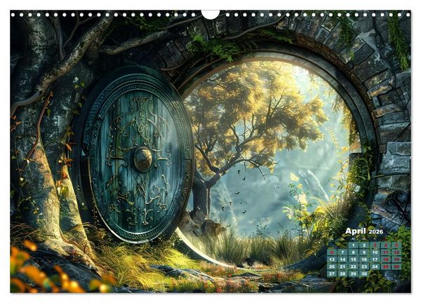Produktbild: T&uuml;ren, die Geschichten erz&auml;hlen (Wandkalender 2026 DIN A3 quer), CALVENDO Monatskalender