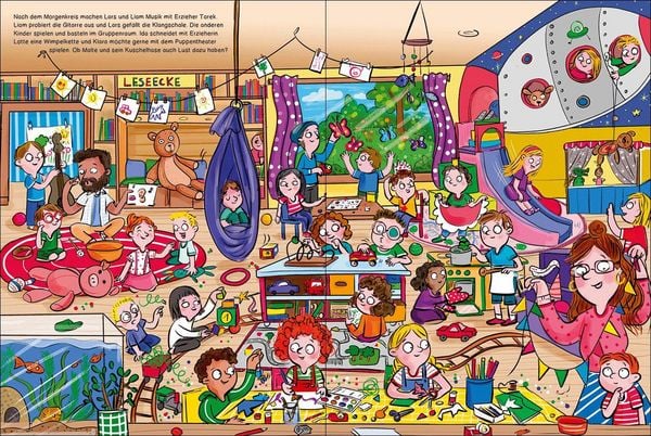 Produktbild: Mein sch&ouml;nstes Kindergarten-Wimmelbuch