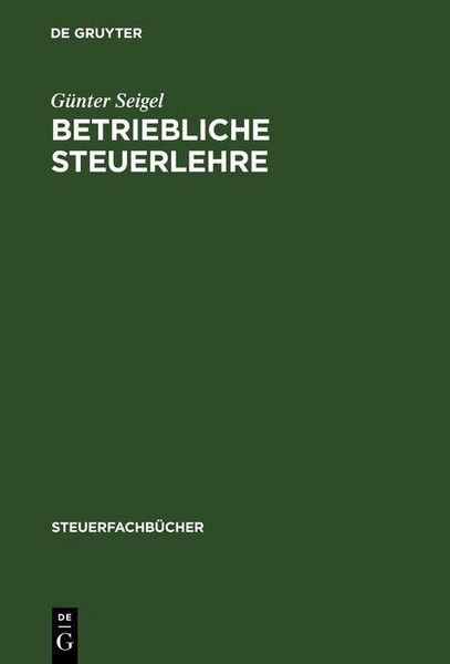 Produktbild: Betriebliche Steuerlehre