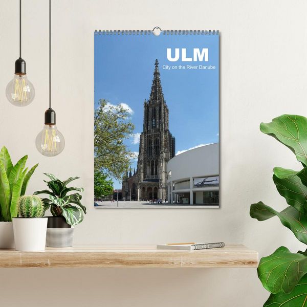 Produktbild: Ulm, City on the River Danube / UK-Version (Wall Calendar 2026 DIN A3 portrait), CALVENDO 12 Month Wall Calendar