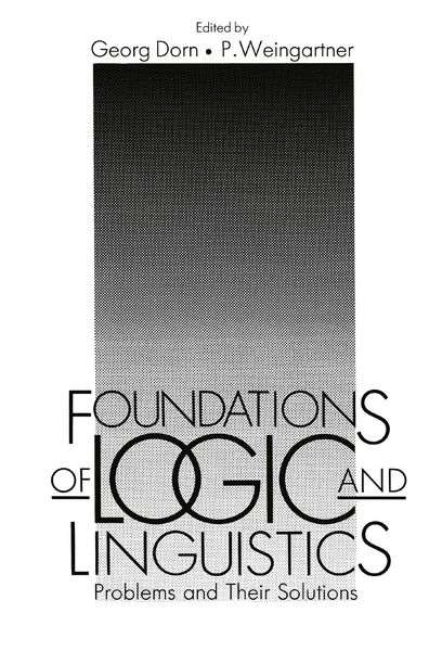 Produktbild: Foundations of Logic and Linguistics