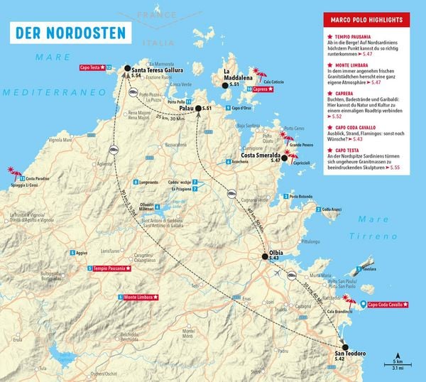 Produktbild: MARCO POLO Reisef&uuml;hrer Sardinien