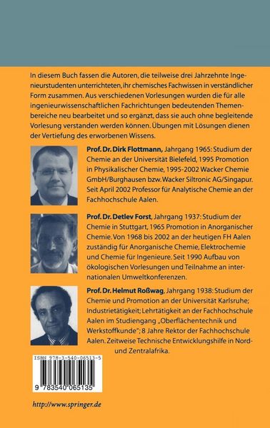 Produktbild: Chemie f&uuml;r Ingenieure