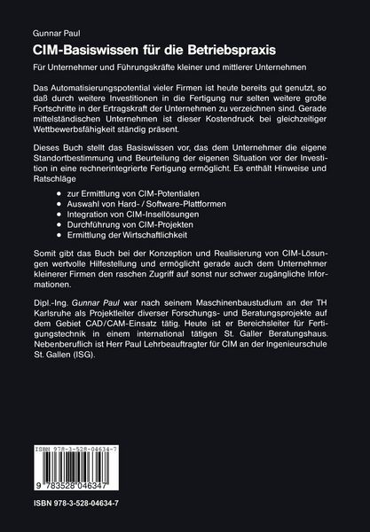 Produktbild: CIM-Basiswissen f&uuml;r die Betriebspraxis