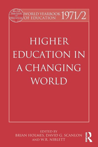 Produktbild: World Yearbook of Education 1971/2