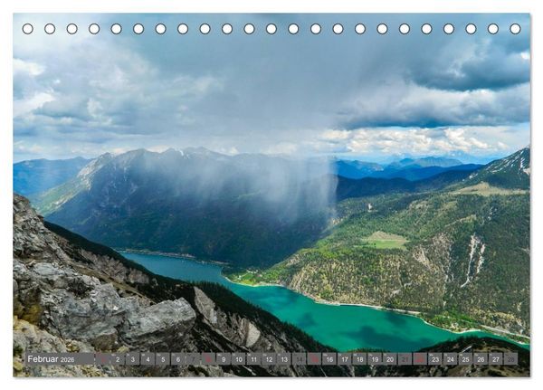 Produktbild: Die sch&ouml;nsten Pl&auml;tze der Welt (Tischkalender 2026 DIN A5 quer), CALVENDO Monatskalender