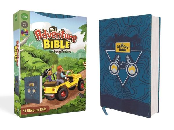 Produktbild: Nirv, Adventure Bible for Early Readers, Leathersoft, Blue, Full Color
