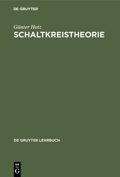 Produktbild: Schaltkreistheorie