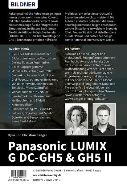 Produktbild: Panasonic Lumix G DC-GH5 & GH5 II