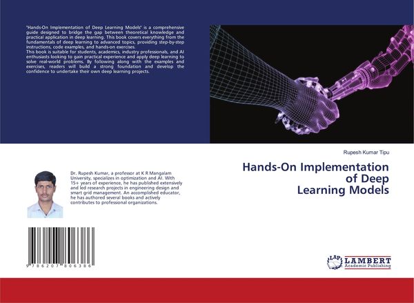 Produktbild: Hands-On Implementation of Deep Learning Models