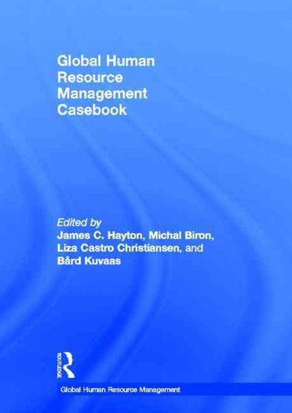 Produktbild: Global Human Resource Management Casebook
