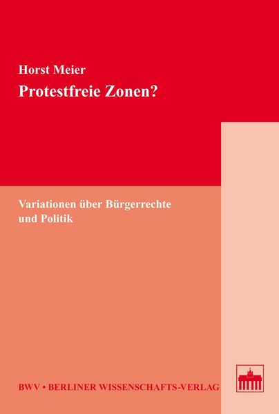 Produktbild: Protestfreie Zonen?