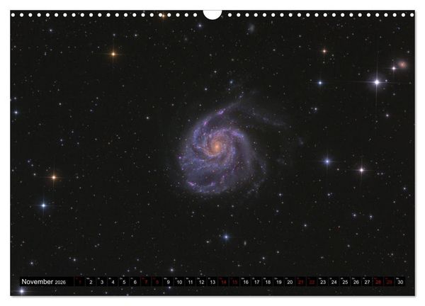 Produktbild: Galaxien im Universum (Wandkalender 2026 DIN A3 quer), CALVENDO Monatskalender