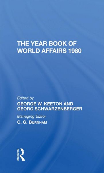 Produktbild: The Year Book Of World Affairs, 1980