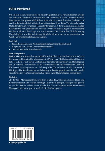 Produktbild: CSR im Mittelstand