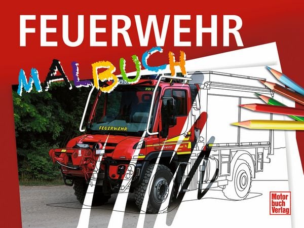 Produktbild: Feuerwehr Malbuch