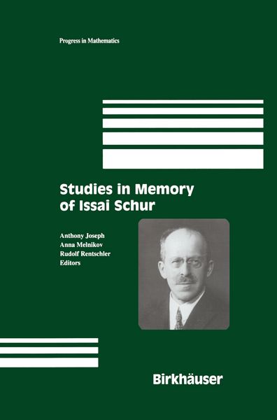 Produktbild: Studies in Memory of Issai Schur