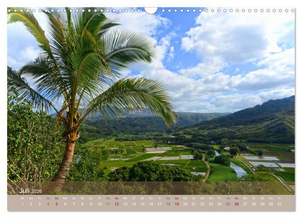 Produktbild: Aloha aus Hawaii (Wandkalender 2026 DIN A3 quer), CALVENDO Monatskalender