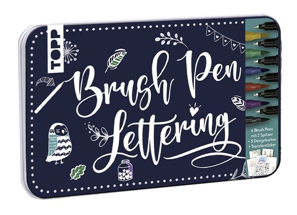 Produktbild: Brush Pen Lettering Designdose