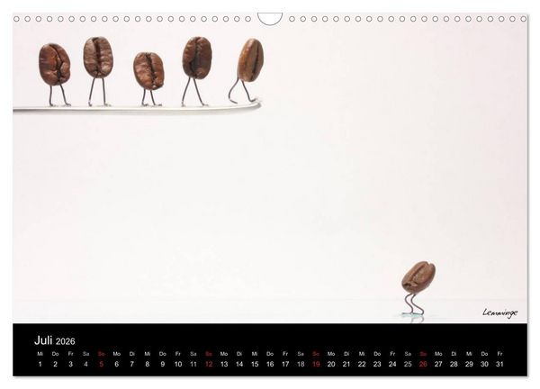 Produktbild: Kaffeefahrt 2026 DIN A4 Querformat (Wandkalender 2026 DIN A3 quer), CALVENDO Monatskalender