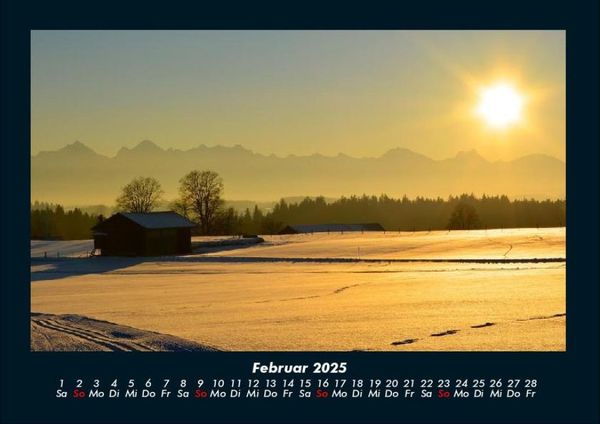 Produktbild: Sonnenuntergang 2025 Fotokalender DIN A4