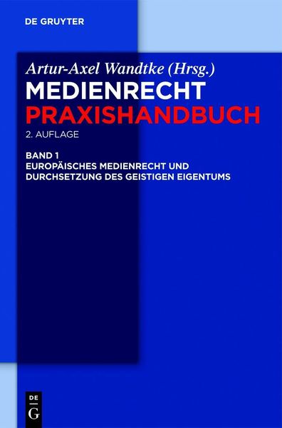 Produktbild: Europ&auml;isches Medienrecht und Durchsetzung des geistigen Eigentums