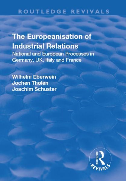 Produktbild: The Europeanisation of Industrial Relations