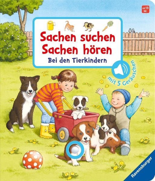 Produktbild: Sachen suchen, Sachen h&ouml;ren: Bei den Tierkindern