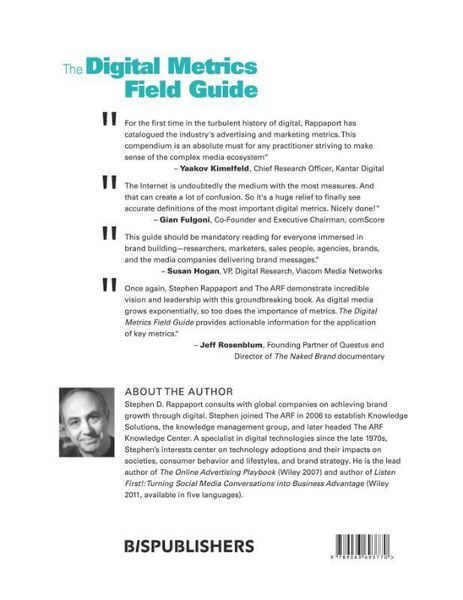 Produktbild: The Digital Metrics Field Guide