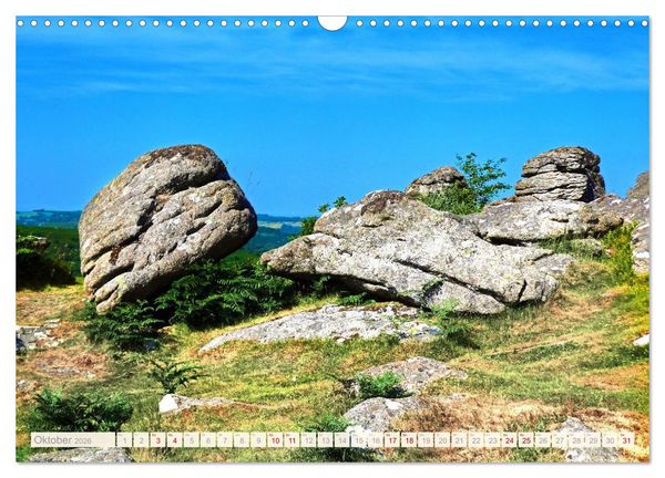 Produktbild: S&uuml;dengland - Mystische Steinkreise und Dartmoor (Wandkalender 2026 DIN A3 quer), CALVENDO Monatskalender