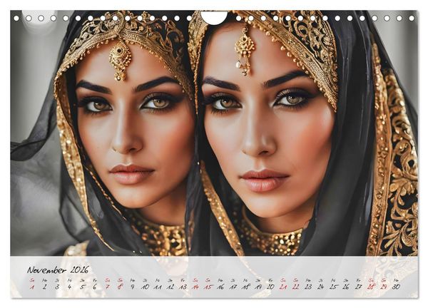 Produktbild: Haremszauber (Wandkalender 2026 DIN A4 quer), CALVENDO Monatskalender
