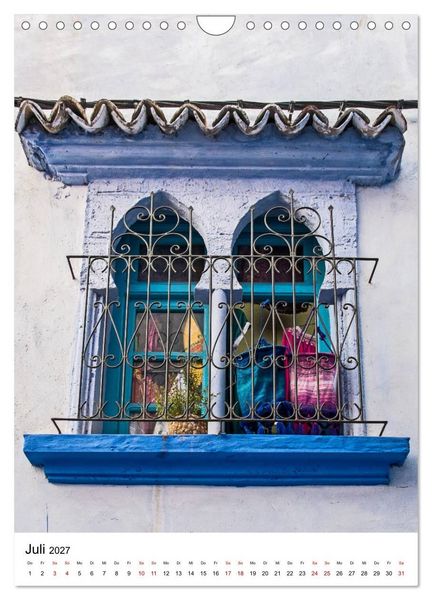 Produktbild: Marokko - Chefchaouen (Wandkalender 2027 DIN A4 hoch), CALVENDO Monatskalender