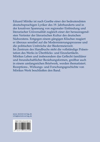 Produktbild: M&ouml;rike-Handbuch