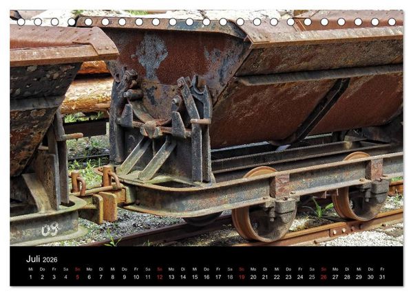 Produktbild: Waldeisenbahn Bad Muskau (Tischkalender 2026 DIN A5 quer), CALVENDO Monatskalender