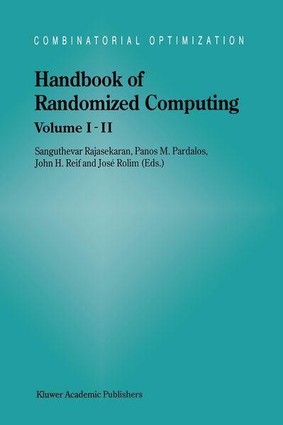 Produktbild: Handbook of Randomized Computing