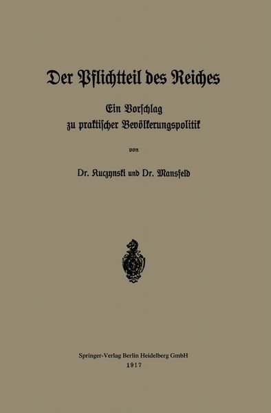 Produktbild: Der Pflichtteil des Reiches