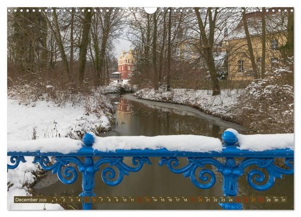 Produktbild: Prince Pueckler Park Bad Muskau (Wall Calendar 2026 DIN A3 landscape), CALVENDO 12 Month Wall Calendar