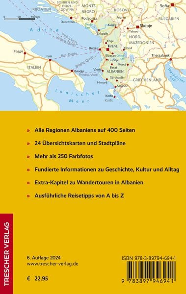 TRESCHER Reiseführer Albanien