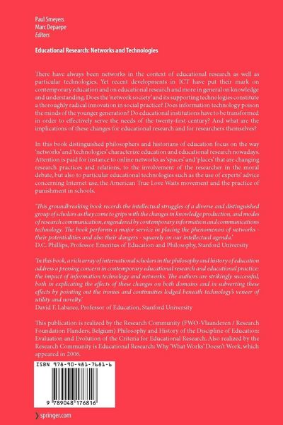 Produktbild: Educational Research: Networks and Technologies