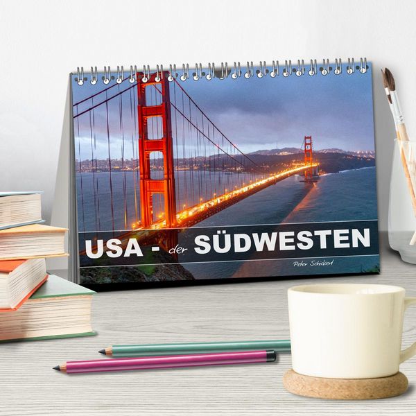 Produktbild: USA - Der S&uuml;dwesten (Tischkalender 2026 DIN A5 quer), CALVENDO Monatskalender
