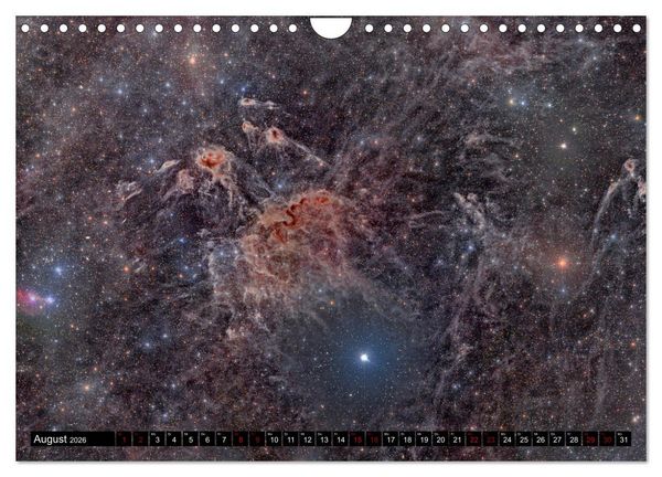 Produktbild: Deepsky XVIII (Wandkalender 2026 DIN A4 quer), CALVENDO Monatskalender