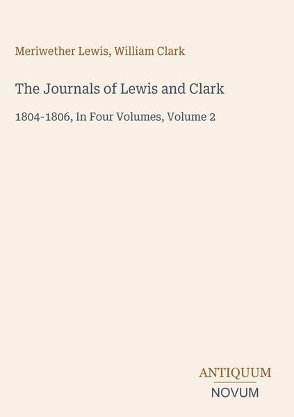 Produktbild: The Journals of Lewis and Clark